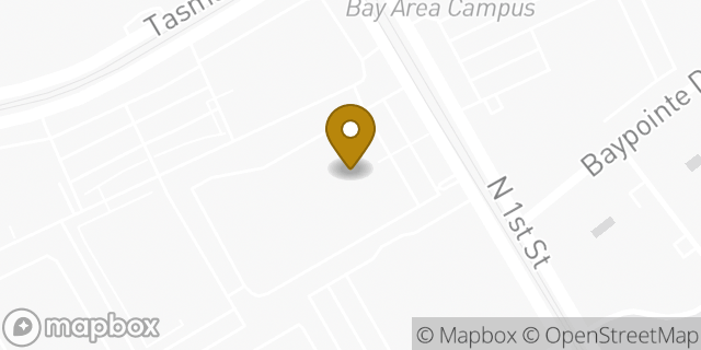 Map showing the location of LifeConnections Children's Learning Center in San Jose, CA 95134