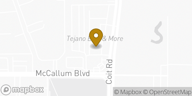 Map showing the location of AutoZone in Dallas, TX 75252