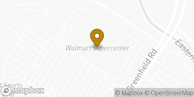 Map showing the location of Walmart in Mesa, AZ 85206