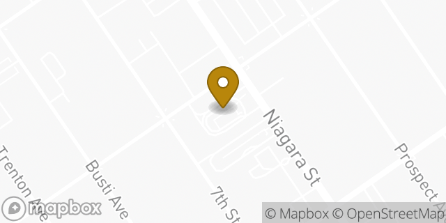 Map showing the location of McDonald's in Buffalo, NY 14201