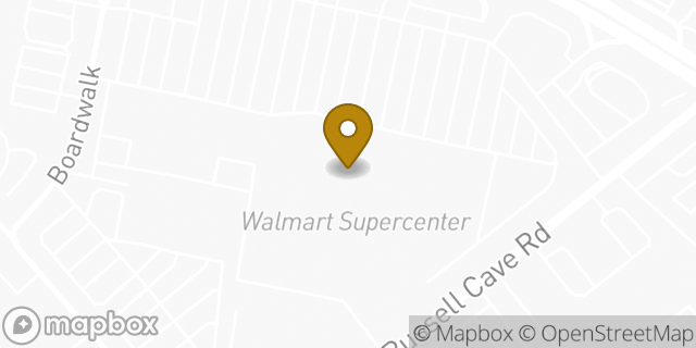 Map showing the location of Walmart in Lexington, KY 40511