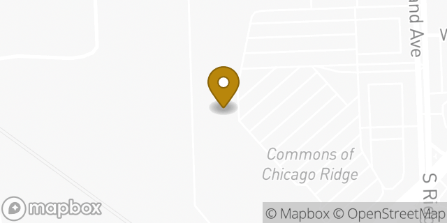 Map showing the location of Marshalls in Chicago Ridge, IL 60415