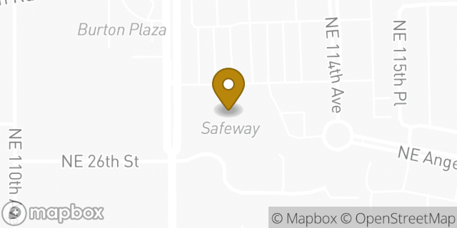 Map showing the location of Coinme in Vancouver, WA 98684