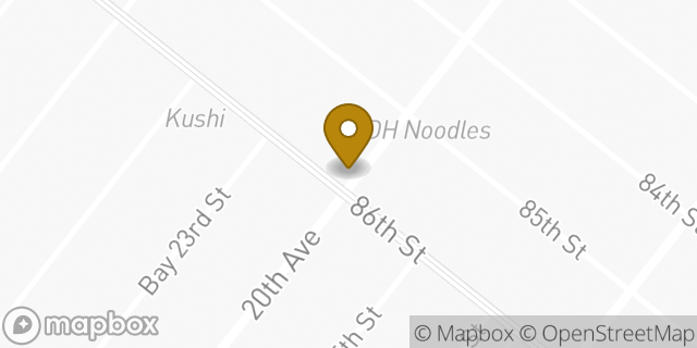 Map showing the location of McDonald's in Brooklyn, NY 11214