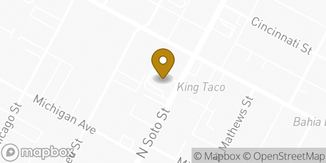 Map showing the location of McDonald's in Los Angeles, CA 90033