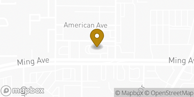 Map showing the location of McDonald's in Bakersfield, CA 93309