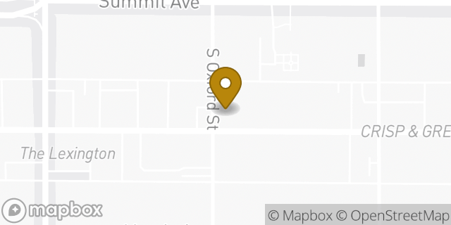 Map showing the location of Chase Bank in Saint Paul, MN 55105