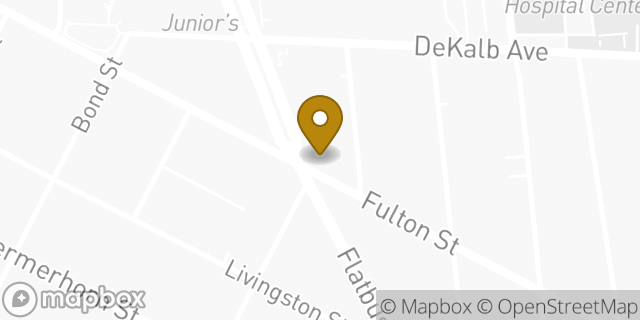 Map showing the location of McDonald's in Brooklyn, NY 11201