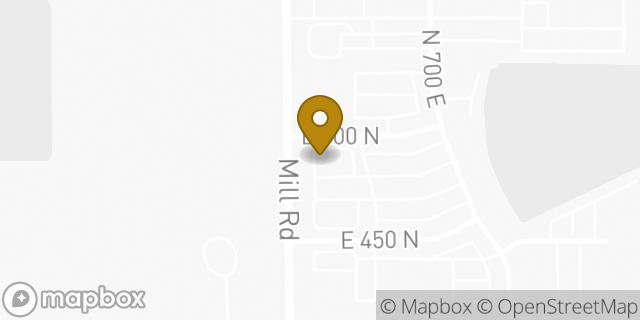 Map showing the location of Chipotle Mexican Grill in Vineyard, UT 84059