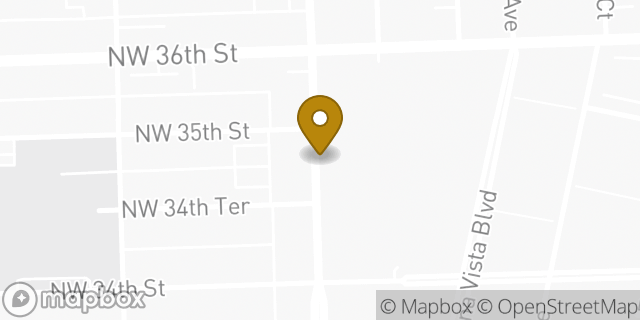 Map showing the location of Target in Miami, FL