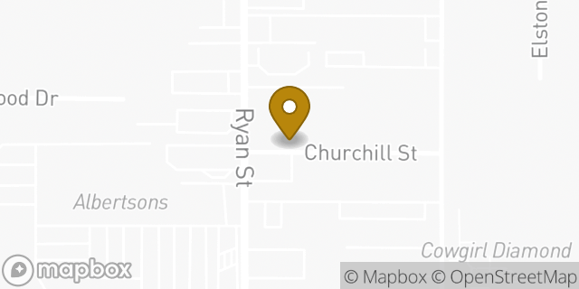 Map showing the location of Budget Car Rental in Lake Charles, LA 70605