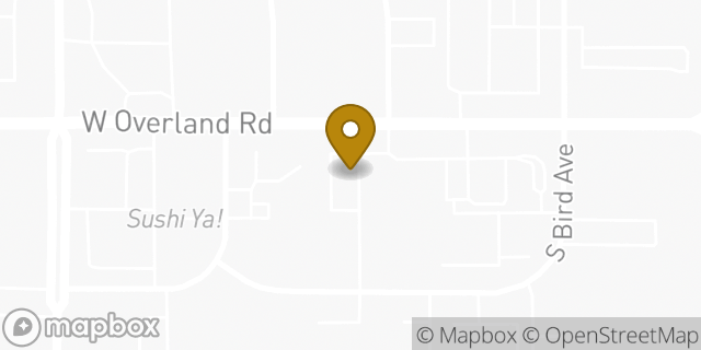 Map showing the location of Sonic Drive In in Boise, ID 83709