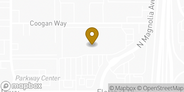 Map showing the location of The Home Depot in El Cajon, CA 92020