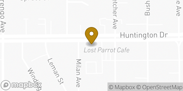 Map showing the location of The Church of Jesus Christ of Latter-day Saints in South Pasadena, CA 91030