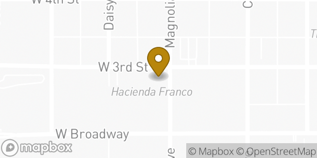 Map showing the location of Subway in Long Beach, CA 90802