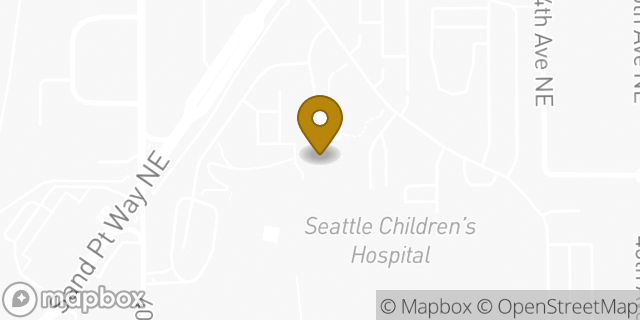 Map showing the location of Amazon Locker - Esra in Seattle, WA 98105