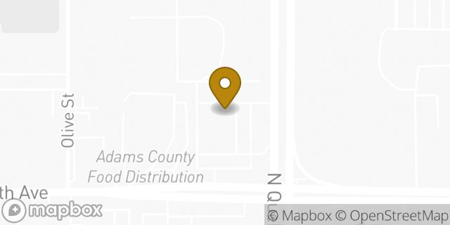 Map showing the location of Subway in Commerce City, CO 80022
