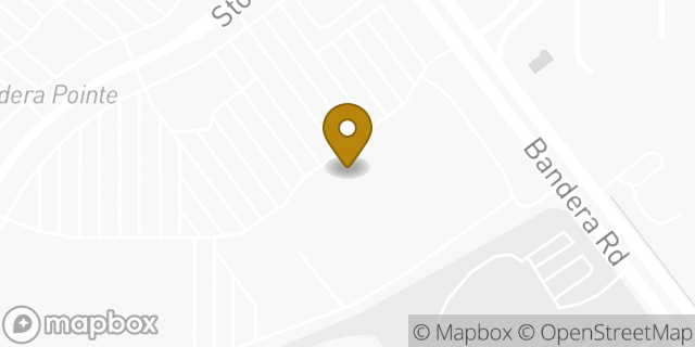 Map showing the location of Starbucks Coffee Company in San Antonio, TX 78250