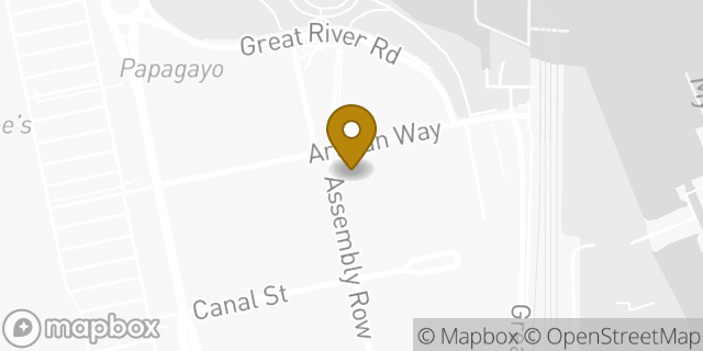 Map showing the location of Banana Republic in Somerville, MA 02145