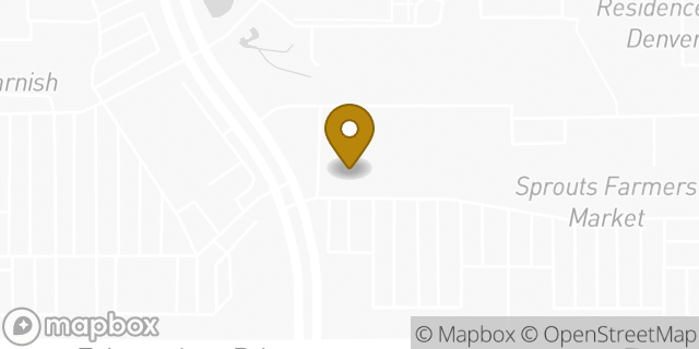 Map showing the location of FedEx ShipSite in Englewood, CO 80112