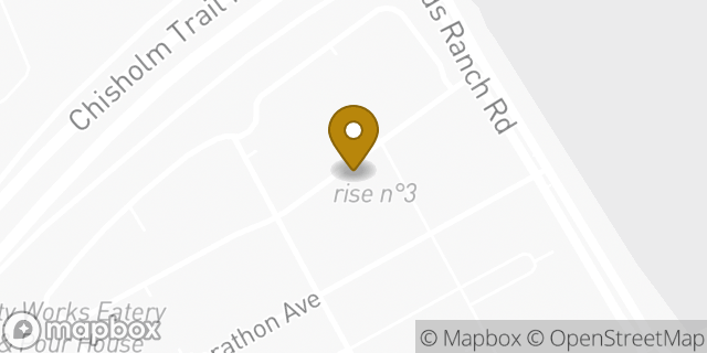 Map showing the location of Sunglass Hut in Fort Worth, TX 76109