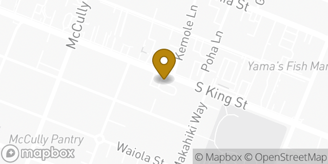 Map showing the location of McDonald's in Honolulu, HI 96826