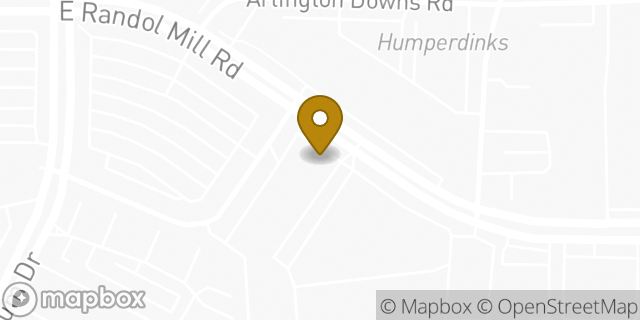 Map showing the location of Subway in Arlington, TX 76011