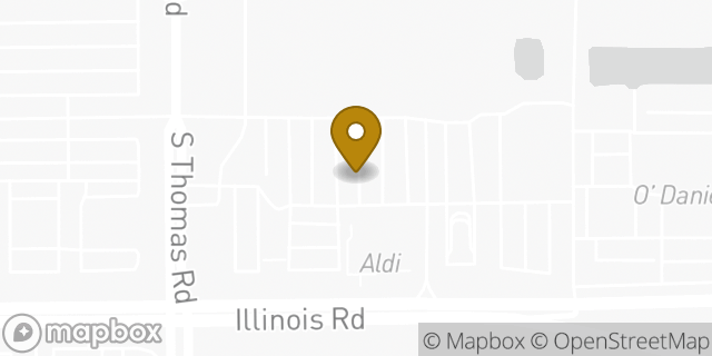 Map showing the location of Aldi in Fort Wayne, IN 46804