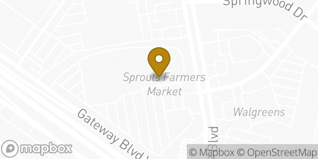 Map showing the location of Sprouts Farmers Market in El Paso, TX 79925