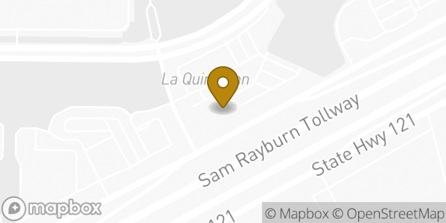 Map showing the location of Texas Roadhouse in The Colony, TX 75056