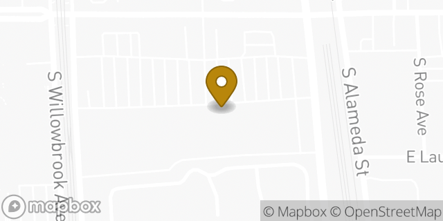 Map showing the location of CVS Pharmacy in Compton, CA 90220