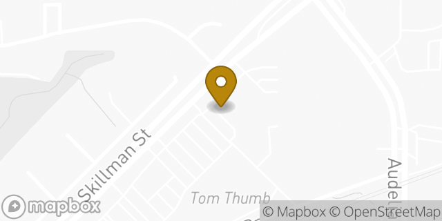 Map showing the location of The UPS Store in Dallas, TX 75243