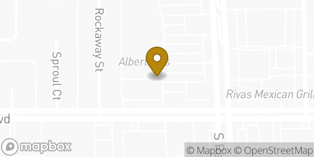 Map showing the location of The UPS Store in Las Vegas, NV 89145