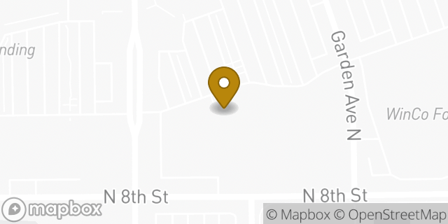 Map showing the location of Amazon Locker - Oron in Renton, WA 98057