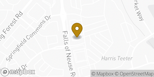 Map showing the location of Chipotle Mexican Grill in Raleigh, NC 27609