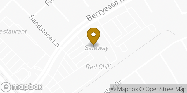 Map showing the location of Safeway in San Jose, CA 95132
