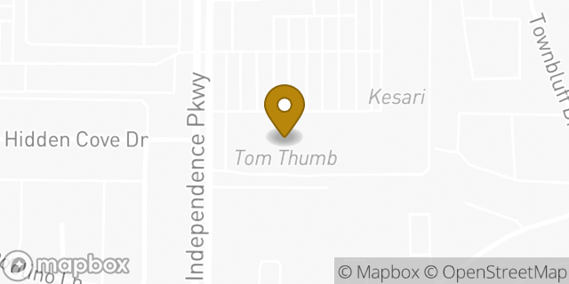 Map showing the location of Coinme in Plano, TX 75075
