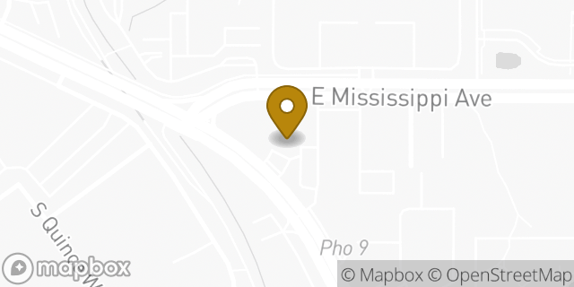 Map showing the location of Amazon Locker - Saloon in Denver, CO 80231