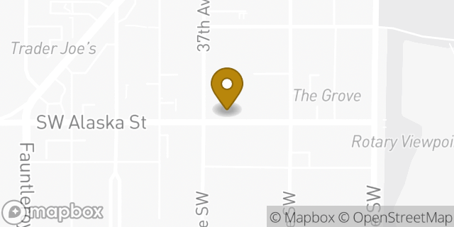 Map showing the location of American Legion in Seattle, WA 98126