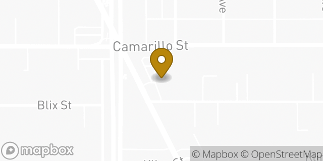 Map showing the location of CVS Pharmacy in North Hollywood, CA 91602