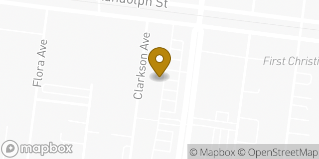 Map showing the location of OneMain Financial in Bell, CA 90201