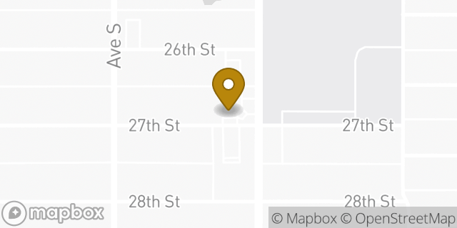 Map showing the location of 7-Eleven in Lubbock, TX 79411