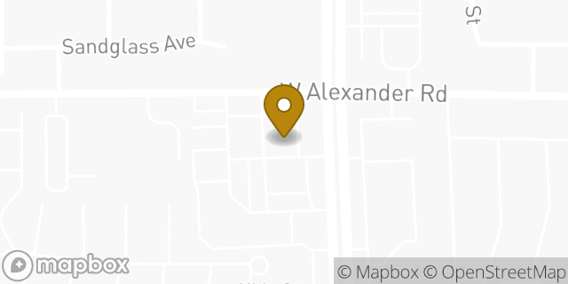 Map showing the location of Amazon Locker - Leeway in North Las Vegas, NV 89032