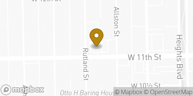 Map showing the location of Regions Bank in Houston, TX 77008