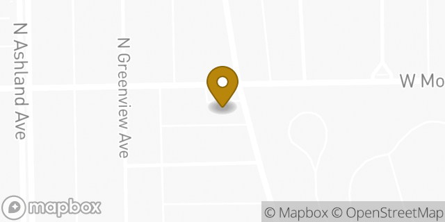 Map showing the location of Subway in Chicago, IL 60613