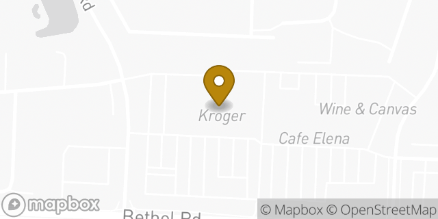 Map showing the location of Kroger in Columbus, OH