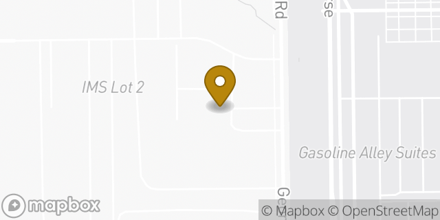 Map showing the location of American Legion Post 500 in Speedway, IN 46224