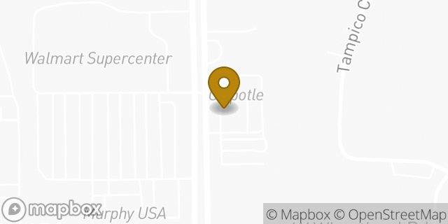 Map showing the location of Dunkin' in Duncanville, TX 75116