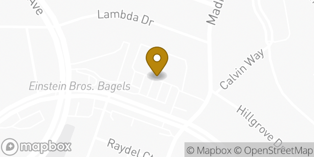 Map showing the location of Amazon Locker - Certainty in San Diego, CA 92120