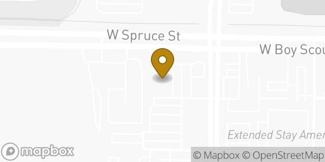 Map showing the location of The Container Store in Tampa, FL 33607